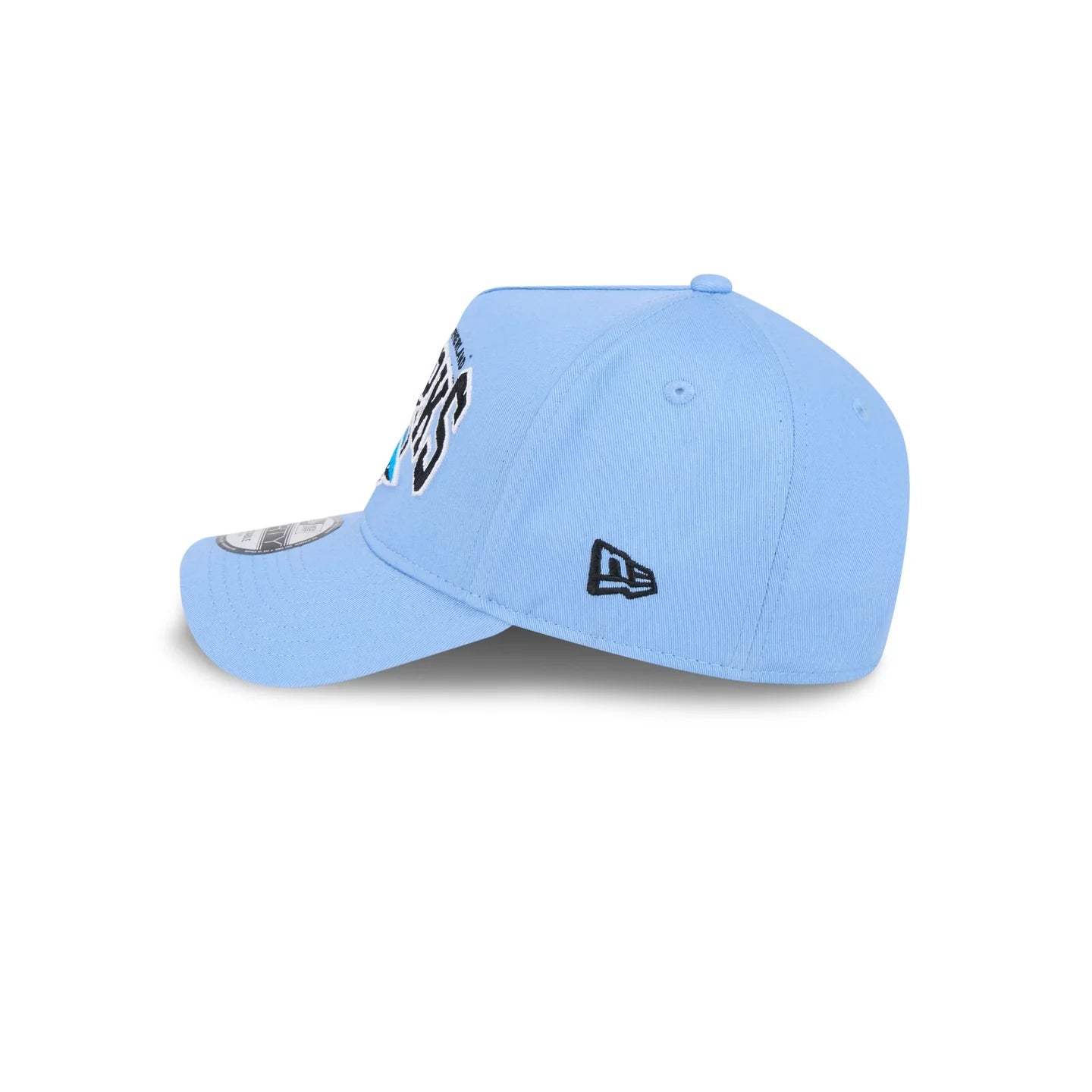 Cronulla-Sutherland Sharks Hat - Blue Logo Arch 9Forty A-Frame NRL Snapback Cap - New Era